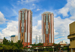شقق للعائلات والطلاب ماليزيا كوالالمبور   بستاري كوندو كوالالمبور ماليزيا Bistari Condominium، وغرف الطلاب